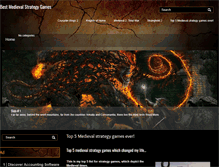 Tablet Screenshot of bestmedievalstrategygames.com